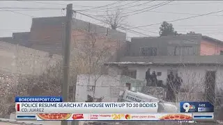 Police resume search at house with allegedly 30 bodies in clandestine grave