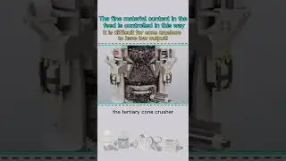 How to control the content of cone crusher fine material feed?