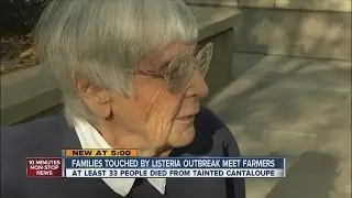 Listeria victims meet with farmers