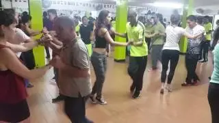 Sabor Manicero en Cali - Rutina alumnos nivel 3 a cargo del instructor Esteban