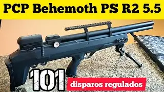 PCP Bullpup Behemoth 5.5 - 101 disparos regulados
