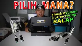 REVIEW, pilih Shock BGM mana? vespa Fork 3 vnb vbb gs rally gl super sprint ps vn vna vba congo