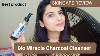 Bio Miracle Oil to Foam Bamboo Charcoal and Aloe Cleanser Review | Charcoal Cleanser