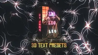 3D Text Effects 🔥🔥🔥| Frizphy's Editing Bundle | Link In Description