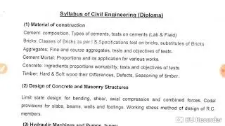 #CIVILWITHSUDHEER#    BWSSB JE SYLLABUS 2018!!