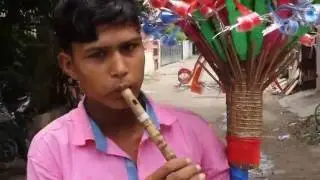 street vendor at action