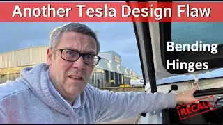 Tesla Model Y Hinges that bend under the weight - get yours checked!
