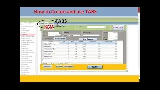 Microsoft Access Tips  Using Tab control to display multiple forms in one main form