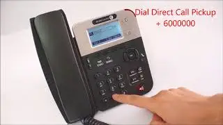Alcatel-Lucent 8001 Deskphone-7DirectCall PickUP