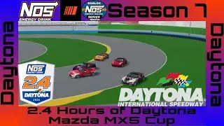45 Minutes Mazda MX5s Daytona Endurance weekend