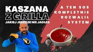 Kaszanka z grilla i śliwkowy sos bbq
