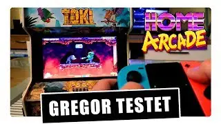 Gregor testet Toki Retrollector inkl. Mini-Spielautomat f&uuml;r Nintendo Switch (Review / Test)