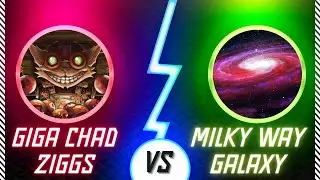 Giga Chad Ziggs.  Bot lane Ranked LoL