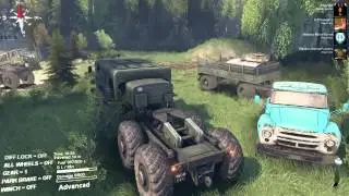 Spintires - Crazy bug - Funny as hell [DK] PayLoad