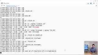 Monitor used disk space with a shell script (part 2/2)