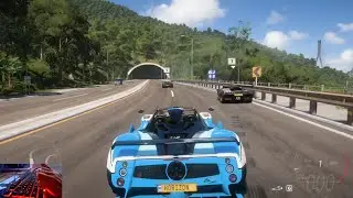 Pagani Car Top Speed Test Forza Horizon 5 4khd Gameplay | #pagani #paganicar #speedtest 