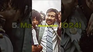 Top 10 Best Movies Of Ajay Devgan 🔥 #ajaydevgan #best #movie #top10 #shorts #viralshorts