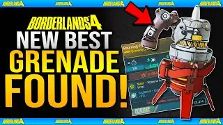 Borderlands 4 -  DONT MISS THIS! The NEW BEST GRENADE thats BETTER than the CRIT KNIFE!