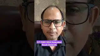 IIIT PGEE 2024 Result Declared