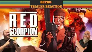 Реакция на ретротрейлер Red Scorpion | Дольф Лундгрен: Боевик Холодной войны!
