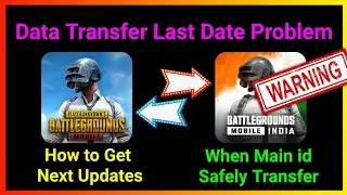 Pubgm to BGMI Account Transfer New Problem & Solution - When my id Transfer - Next Update How?