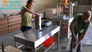How To Press Tea Cake Chocolate Type Tea Brick Press Mold And Machine