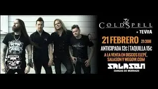 ColdSpell - Eye Of The Storm, Alive in Cangas/Spain2018