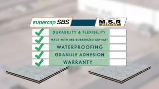Supercap SBS Modified  Bitumen rolled roofing