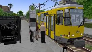 OMSI 2 Frankfurt_Oder_2018 Linia 1 Tatra KT4D