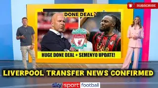FABRIZIO JUST SAID IT&hellip; HERE WE GO! 😱🔥 SEMENYO TO LIVERPOOL &pound;65M CONFIRMED 🔴⚡
