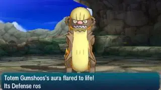 Pokemon Sun & Moon Boss 4 - Totem Gumshoos