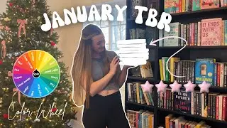 January TBR📚| Letting a Color Wheel Choose My TBR ✨