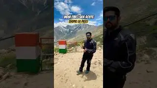 This was India Tibet Silk Route at Shipki La Pass