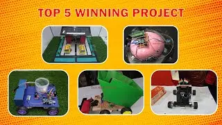 Top 5 project winning 2024 #inspireaward #sunrobotronics #exhibition