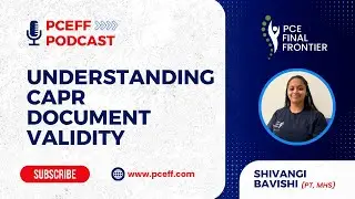 Understanding CAPR Document Validity | CAPR Exam Preparation Guidance | Physiotherapy In Canada |