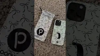 Loopy Black Bow case! #aesthetic #unboxing #aesthetic #iphone16promax #tech @loopycases7118