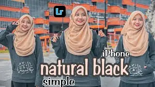 tutorial Lightroom terbaru filter black||cara edit foto menggunakan aplikasi Lightroom