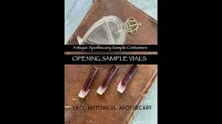 How To Open Sample Rouge Vials + Color Coding - Taking a look at some original sample containers.
