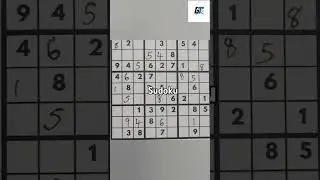 Sudoku Puzzle day 13 #sudokupuzzles#fun#gtalkvision#englishtalk #song#puzzle