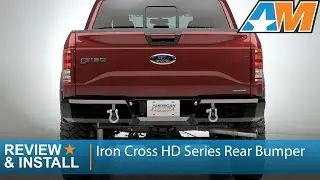 2015-2016 F-150 Iron Cross HD Series Rear Bumper Review & Install