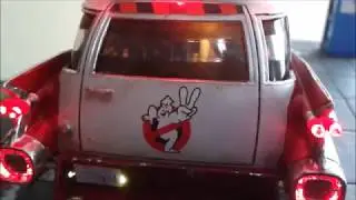 Ghostbusters Ecto-1A Model with Lights finished