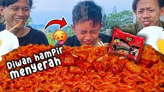 MUKBANG SAMYANG SUPER PEDAS PLUS TOPPOKI
