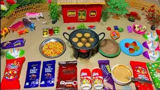 Miniature Dairymilk chocolate cake 🍫🍫 | Chocolate Cake | Minicake | Miniatures Cooking | Pancake |