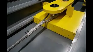 Rope Breaktest, UHMWPE 36mm - 93 Tons