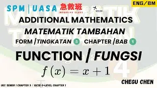 ADDITIONAL MATHEMATICS FORM 4 CHAPTER 1 (ENG/BM)
