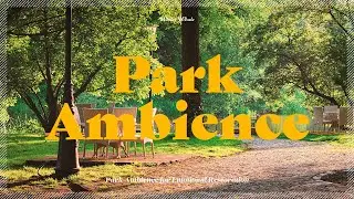 Tranquil Park White Noise for Peaceful Ambience | White Noise, Nature Sounds, 공원 백색소음, 자연의 소리