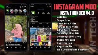 ✅UPDATE InstaThunder Terbaru 2022 || Instagram Thunder v7.0 Fitur Lengkap -Bisa Kepoin Gebetan