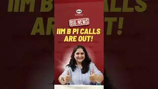 IIM Bangalore PI Calls Are OUT NOW! #iimbanglore #iimpicalls