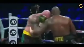 On this day: Dillian Whyte disrespect Lucas Browne with a Brutal Punch's to the body | Slow Mo