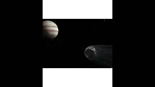 Shoemaker levy 9 hitting Jupiter !